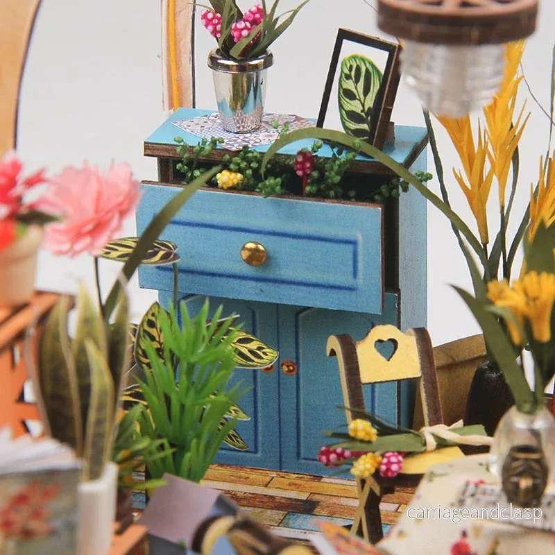 DIY Drömhem Miniatyr Trähus | Veska - Bild 3
