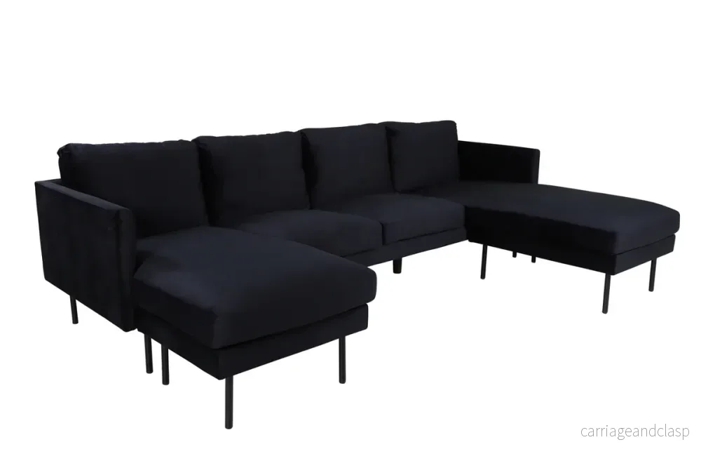 Zoom Divansoffa Svart - Bild 3