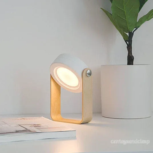 Lantern lampa nattlampa kreativ vikbar bärbar LED bordslampa | Veska