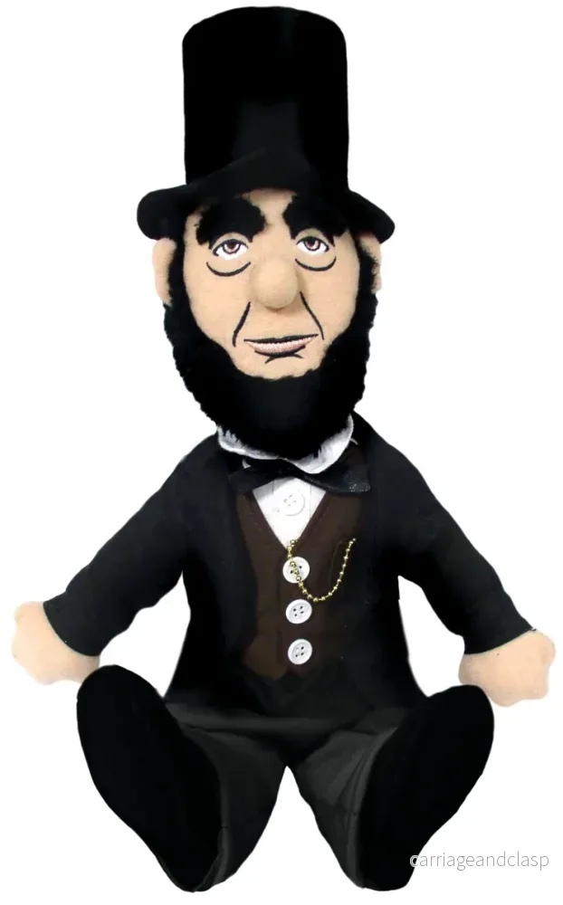 The Unemployed Philosophers Guild - Abraham Lincoln - Little Thinker Plysch Docka