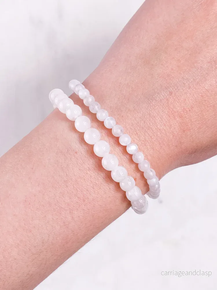 Regnbåge Moonstone Armband - Bild 3