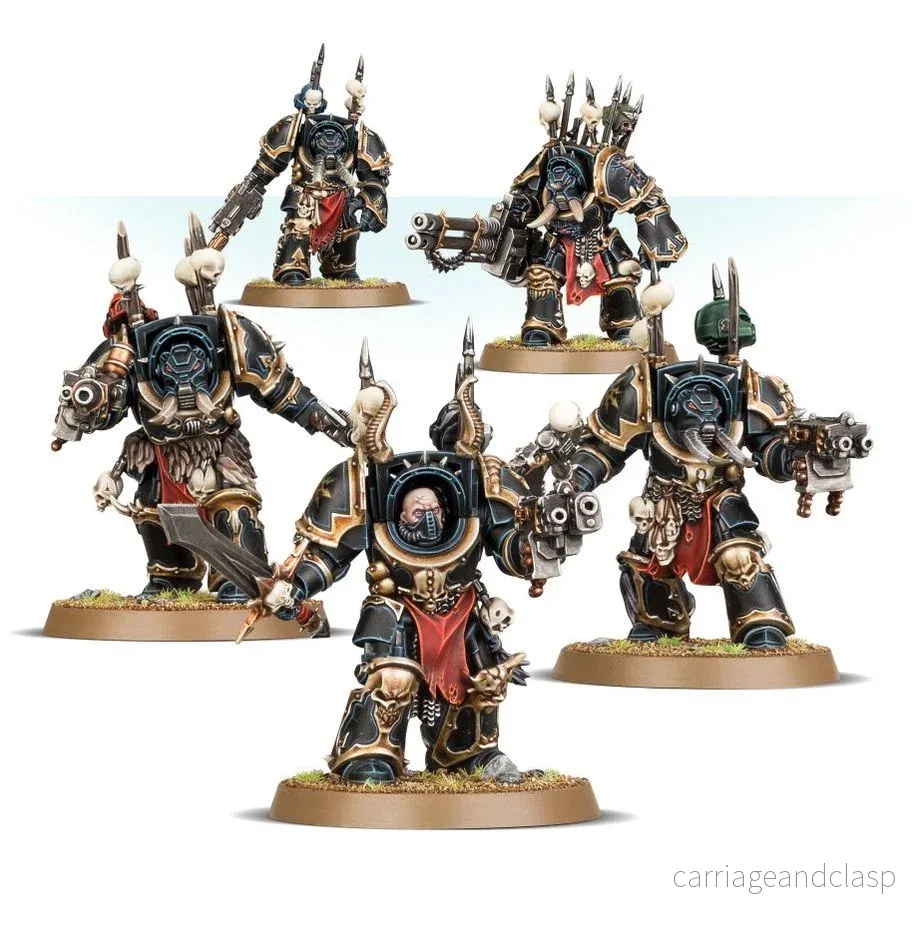 Warhammer: 40,000 - Chaos Space Marines - Chaos Terminator Squad - Bild 2