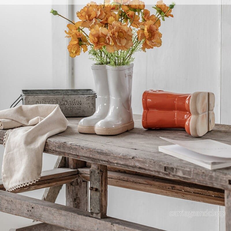 Boots Keramisk Blomm vas | Veska - Bild 3