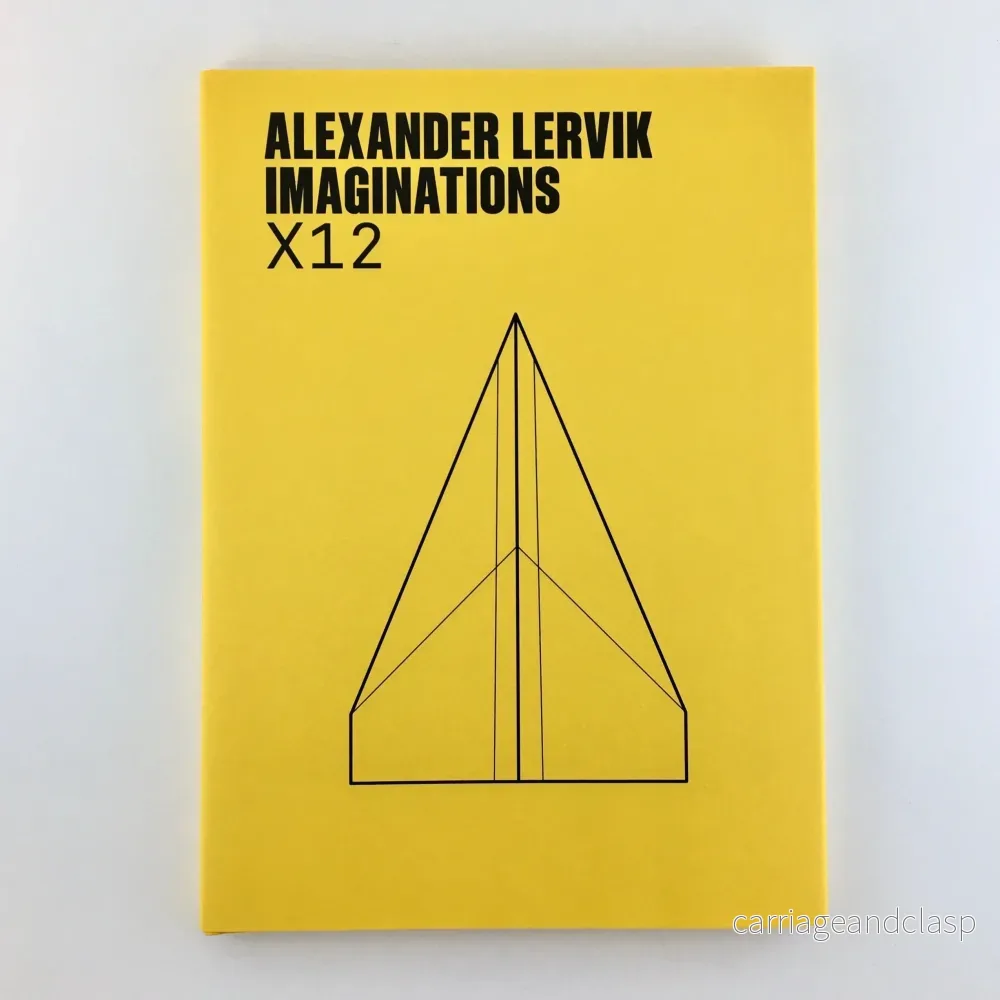 Utställningskatalog till "Imaginations X12, Alexander Lervik"