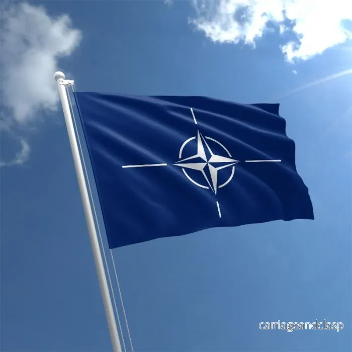 Flagga Nato (240 x 150 cm) Flagga Nato (240 x 150 cm)