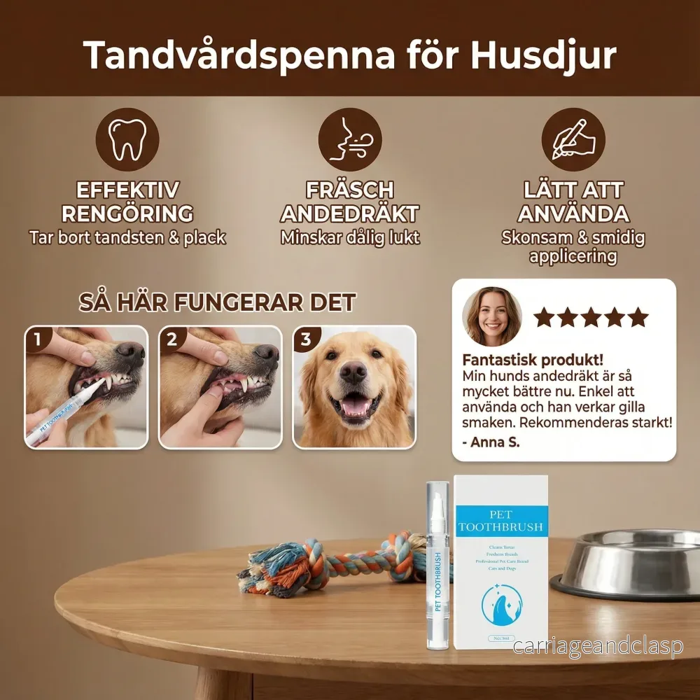 Tandvårdspenna för Husdjur - Bild 3