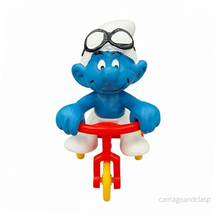Schleich - Super Smurfs: Smurf på trehjuling