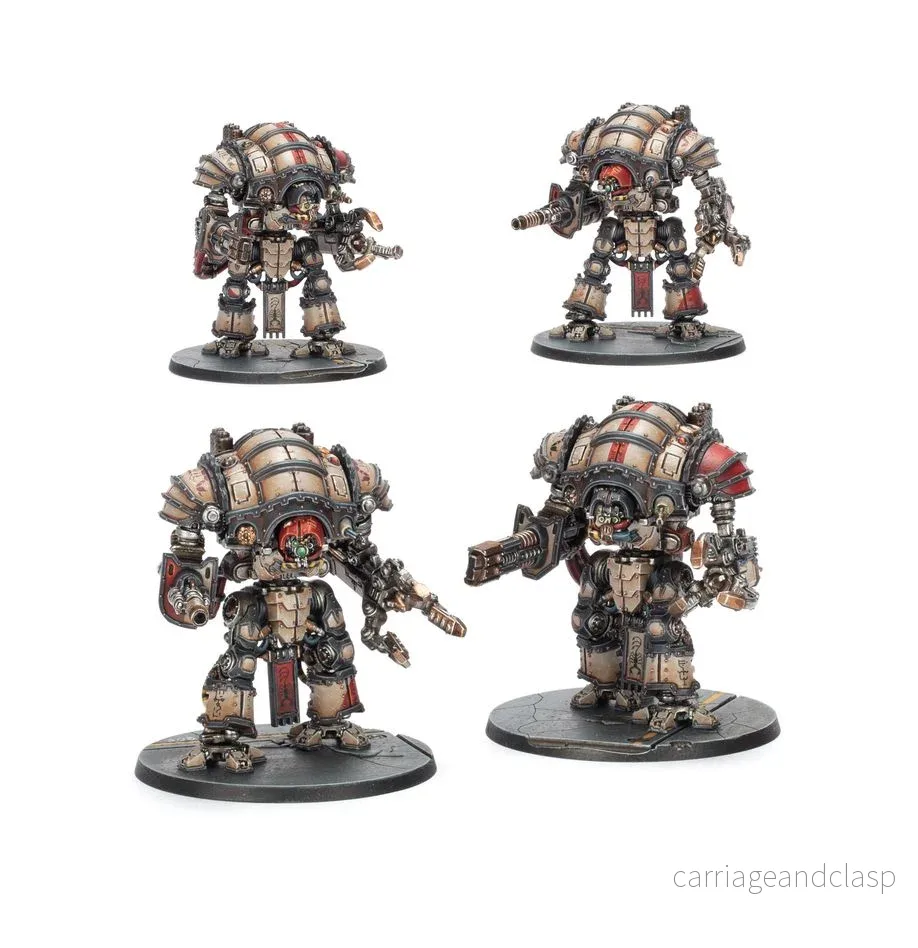 Warhammer: Horus Heresy - Legions Imperialis: Mechanicum - Questoris Knights Magaera and Styrix - Bild 2