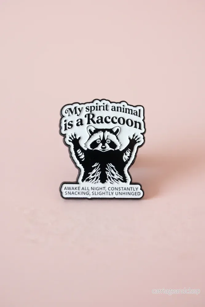 Pin – ”My spirit animal is a racoon…”