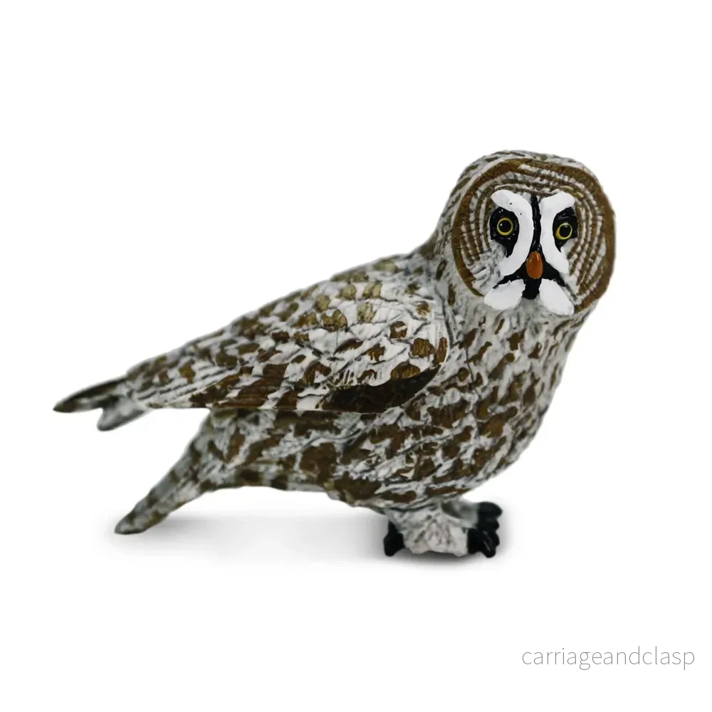 Safari Ltd - Lappuggla (Great Grey Owl)