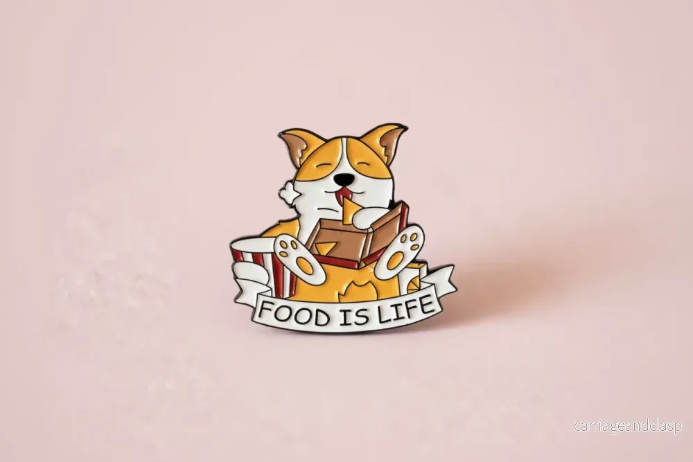 Pin – ”Food is life”