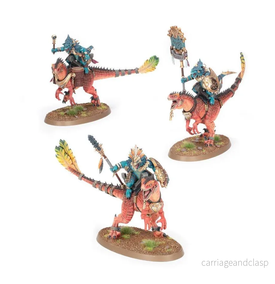 Warhammer: Age of Sigmar - Seraphon - Aggradon Lancers - Bild 2