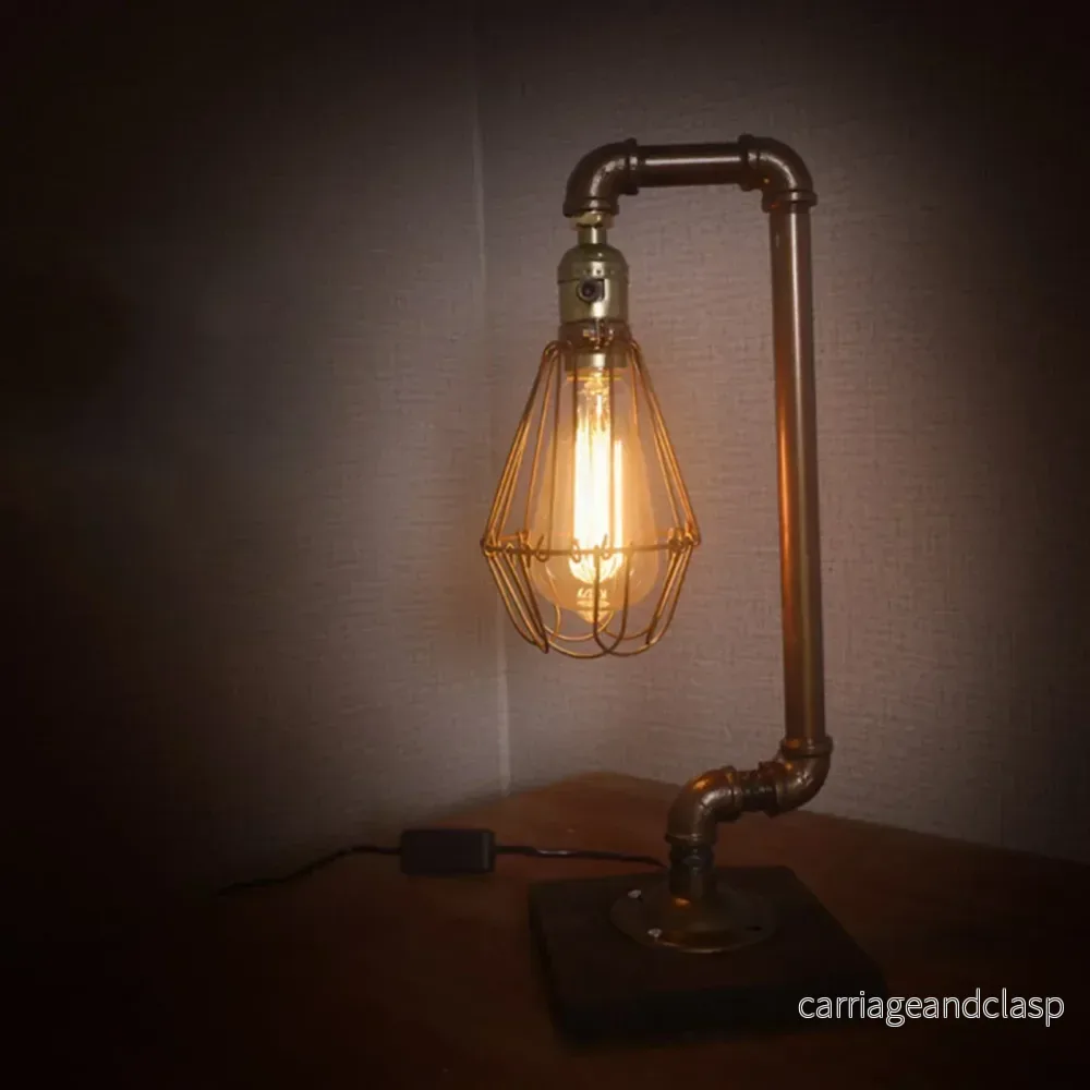 RetroCharm – Retro bordslampa i metall | Veska - Bild 3