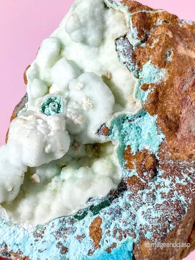Druzy Vit Smithsonitkluster (Nr. 4) - Bild 2
