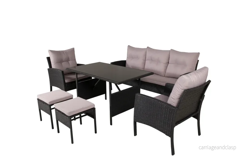 Knock Soffgrupp Svart - Bild 3
