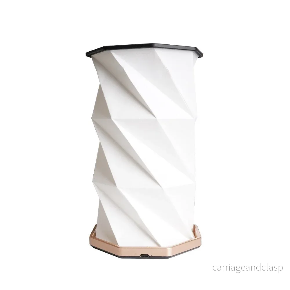Origami Glow Dimmbar Papperslanterna Ljus | Veska