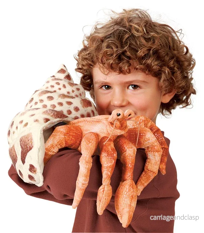 Folkmanis® Puppets - Hermit Crab (Eremitkrabba) - Bild 2