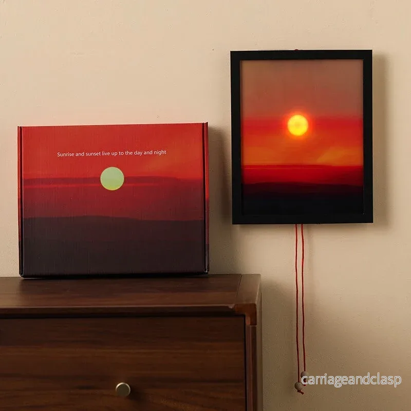 Sunset Time Ambient Art Vägglampa | Veska - Bild 3