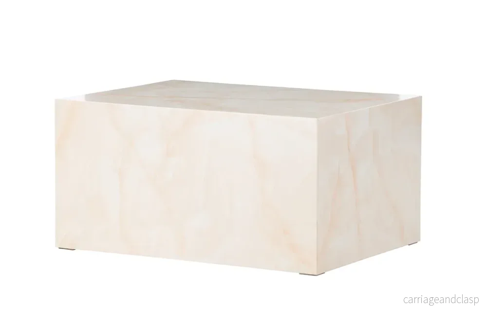 York Soffbord Light Yellow 80x60cm - Bild 2