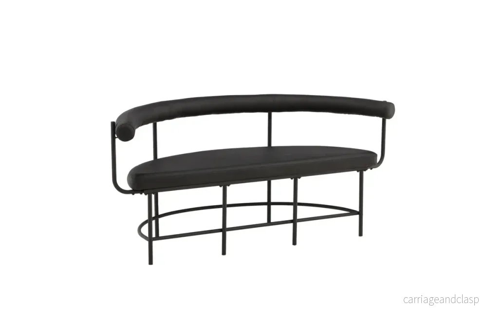 Stallhagen Kökssoffa 51 x 75 x 165 Svart - Bild 2
