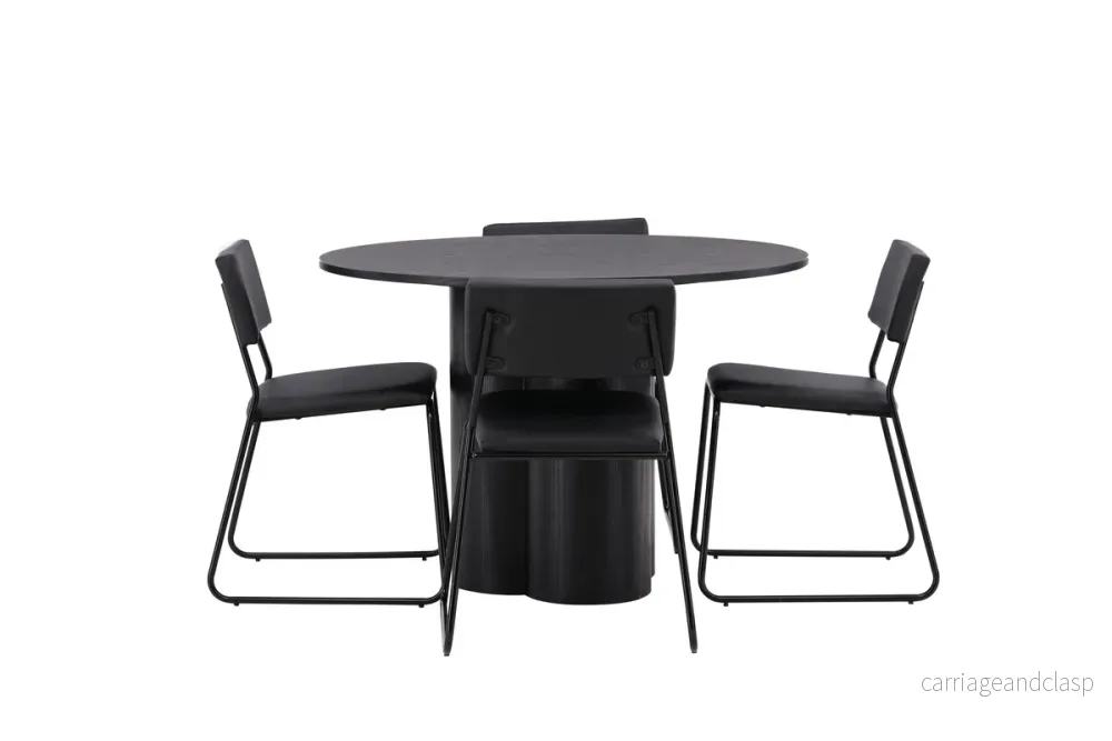 Kenth & Olivia Matgrupp Svart - Bild 3