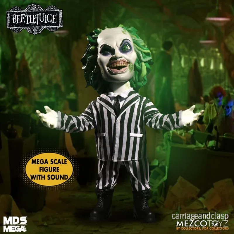 Beetlejuice - Talking Beetlejuice - MEZCO TOYZ