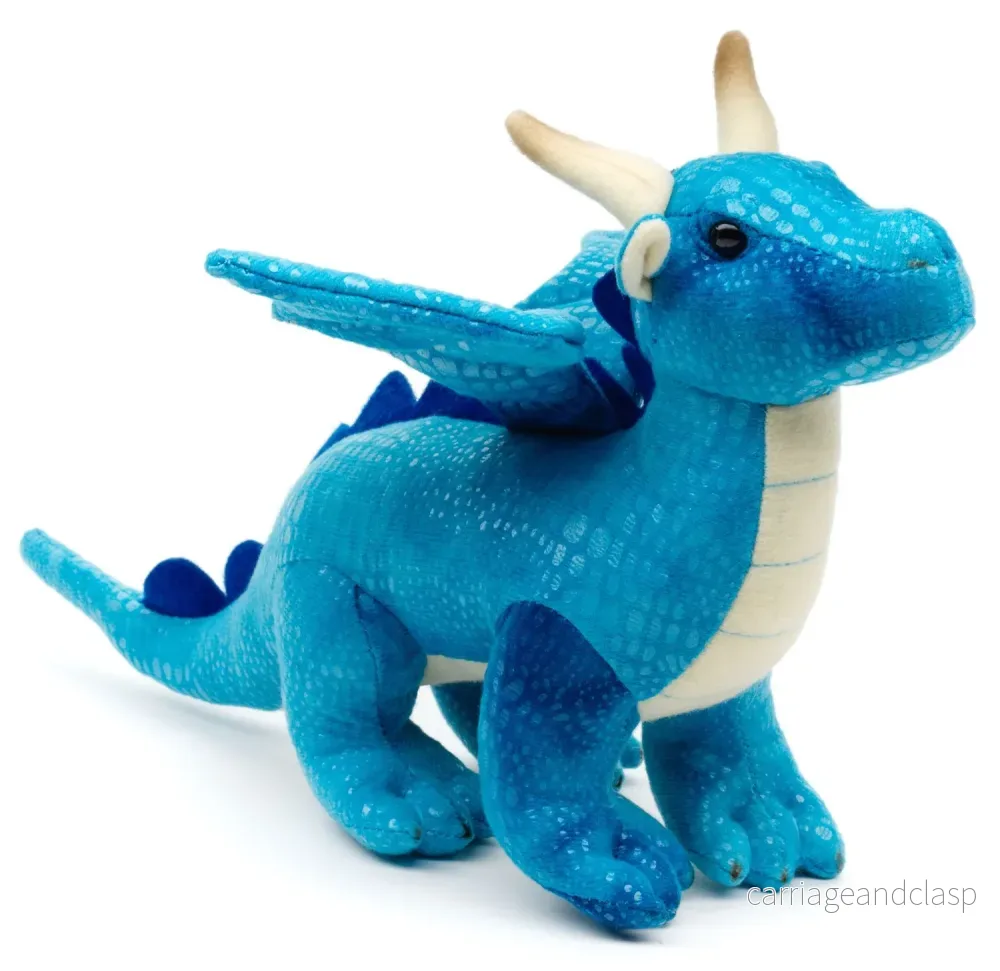Uni Toys - Drake (Blå) Gosedjur - Bild 2