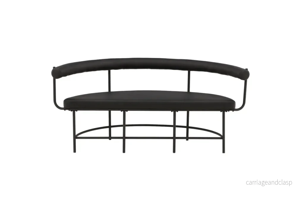 Stallhagen Kökssoffa 51 x 75 x 165 Svart - Bild 3