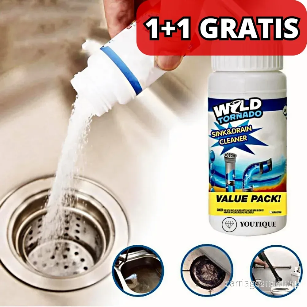 FlushMaster® Pro | 1+1 GRATIS | Aldrig mer en igensatt avlopp | Veska - Bild 2