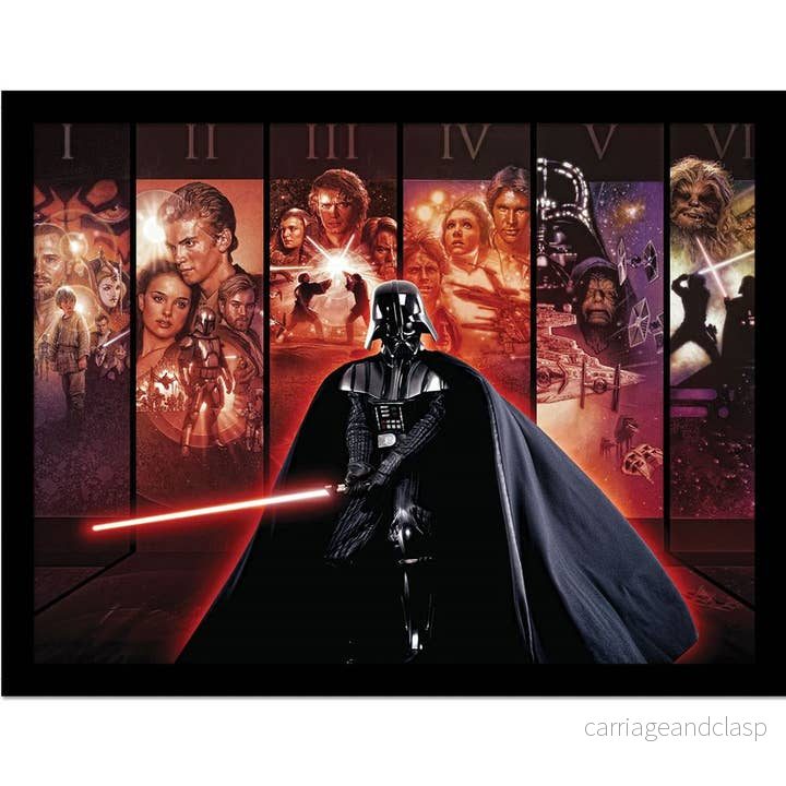 Star Wars - Darth Vader Collector Print (inramad) - Pyramid