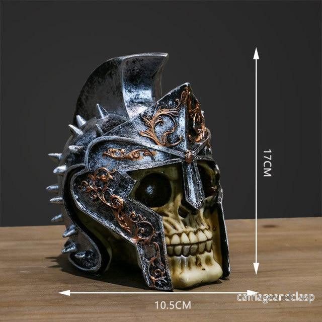 Skalle Resin Skelettarmé Figurin Halloween Dekoration | Veska