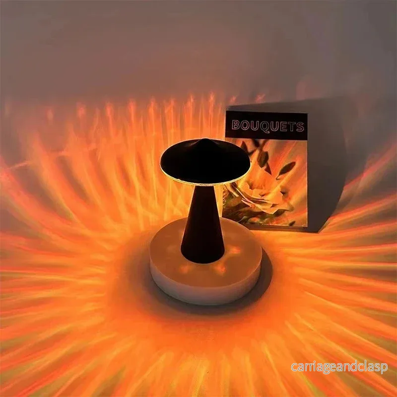 Veska | Svamp Bordslampa - Chic LED Bordslampa med Touch-Dim Funktion - Bild 2