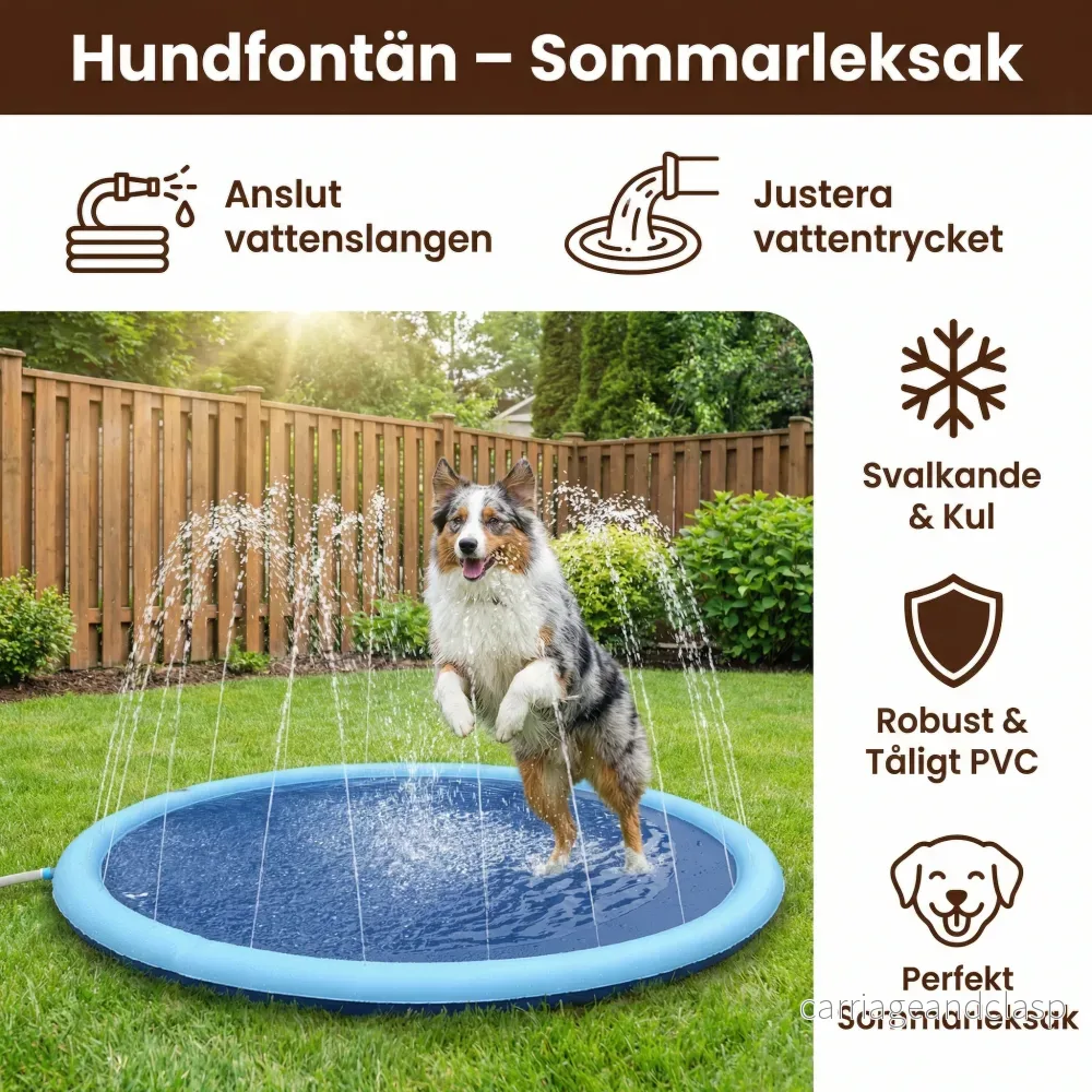 Hundfontän – Sommarleksak - Bild 2