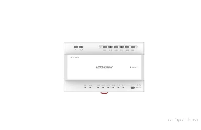 Hikvision DS-KAD7060EY-S, tvåtrådig video- och ljudfördelare - Bild 3