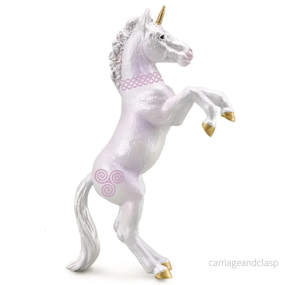 CollectA - Enhörning Föl Stegrande (rosa)