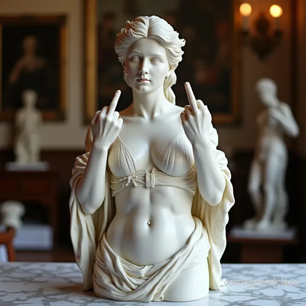 Roman Bust Mittfinger Heminredning | Veska Roman Bust Mittfinger Heminredning | Veska