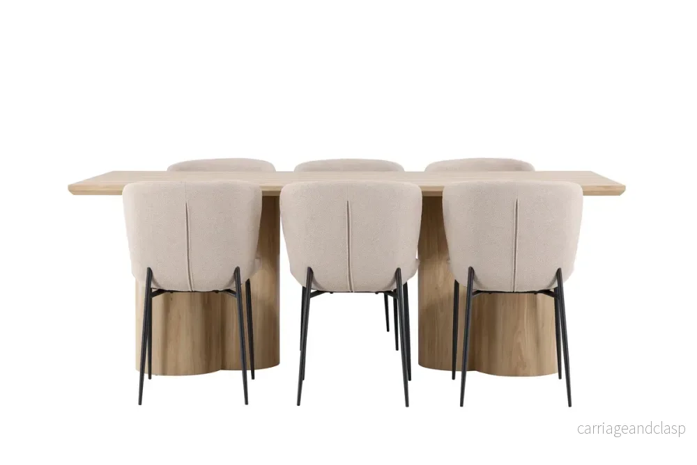 Modesto & Olivia Matgrupp Beige/Natur - Bild 2