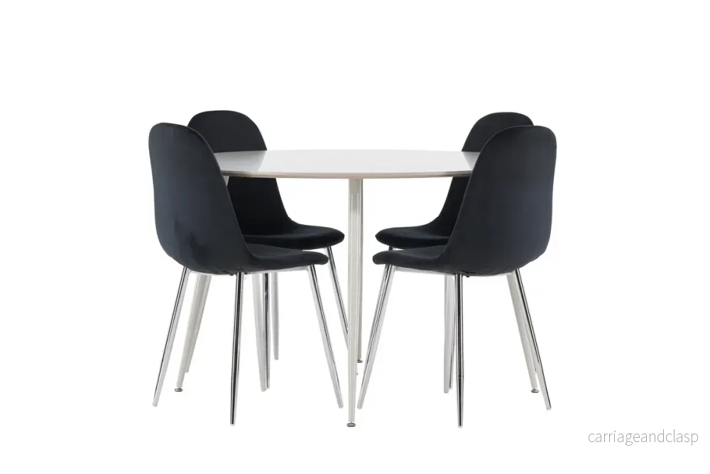 Polar & Plaza Matgrupp Svart/Beige - Bild 3
