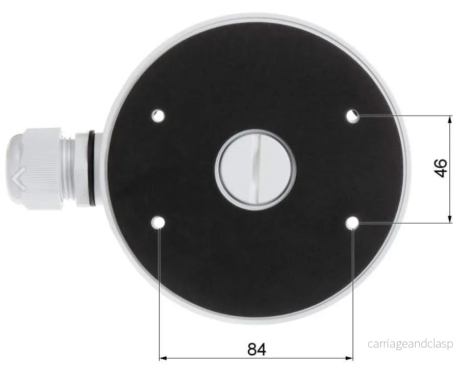 Hikvision DS-1280ZJ-DM21 monteringslåda - Bild 2