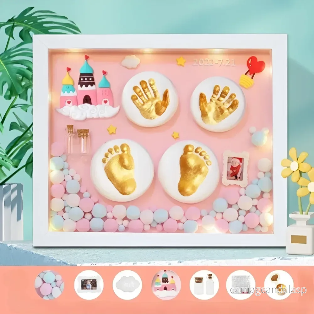 Forever Baby Story DIY Hand & Footprint Kit | Veska Forever Baby Story DIY Hand & Footprint Kit | Veska