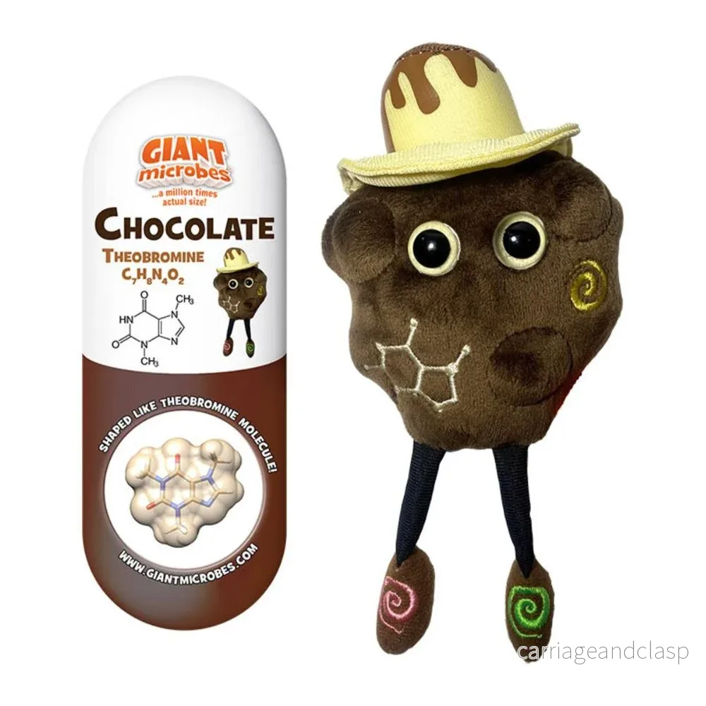GIANTmicrobes – Choklad Plysch