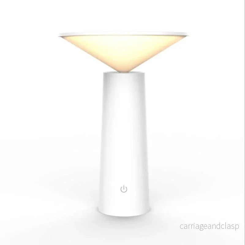 Touch Switch Laddningsbar 3 Läge LED Dimbara Skrivbord Lampa | Veska
