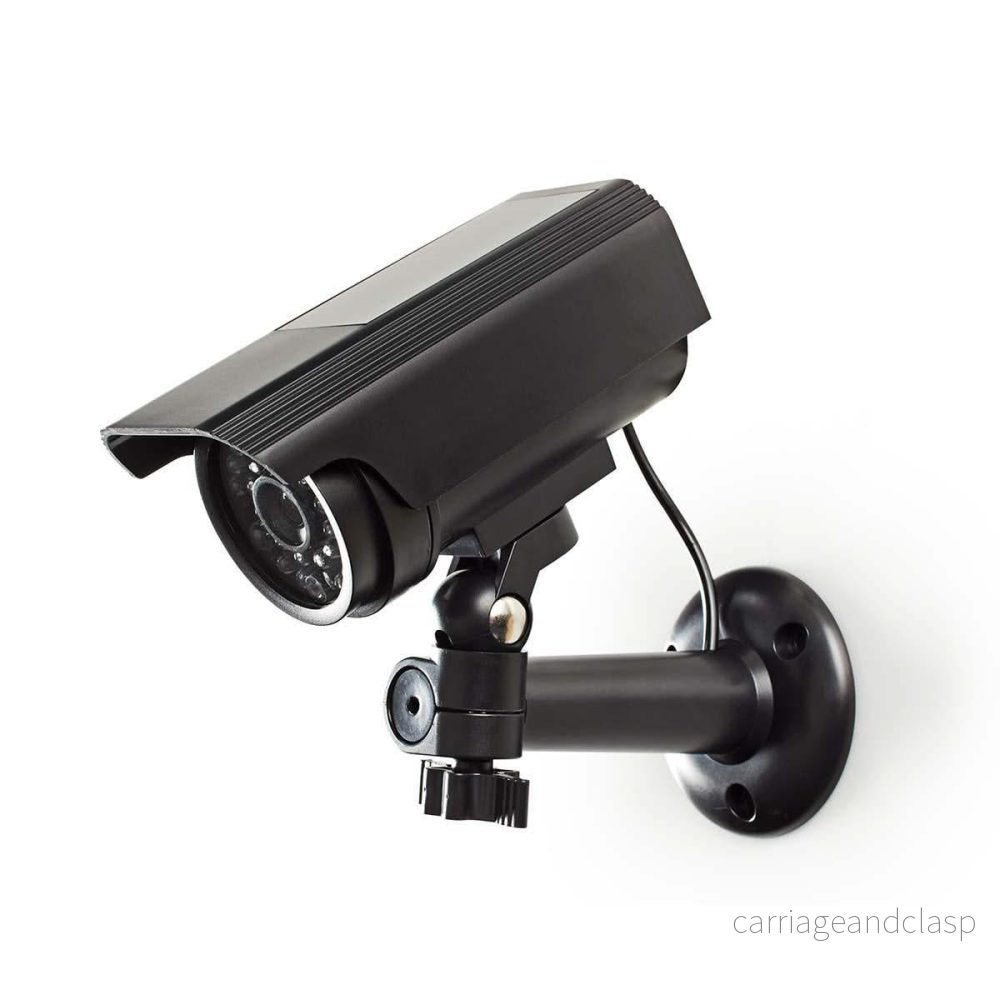 Nedis Dummy säkerhetskamera Bullet IP44 Svart - Bild 2