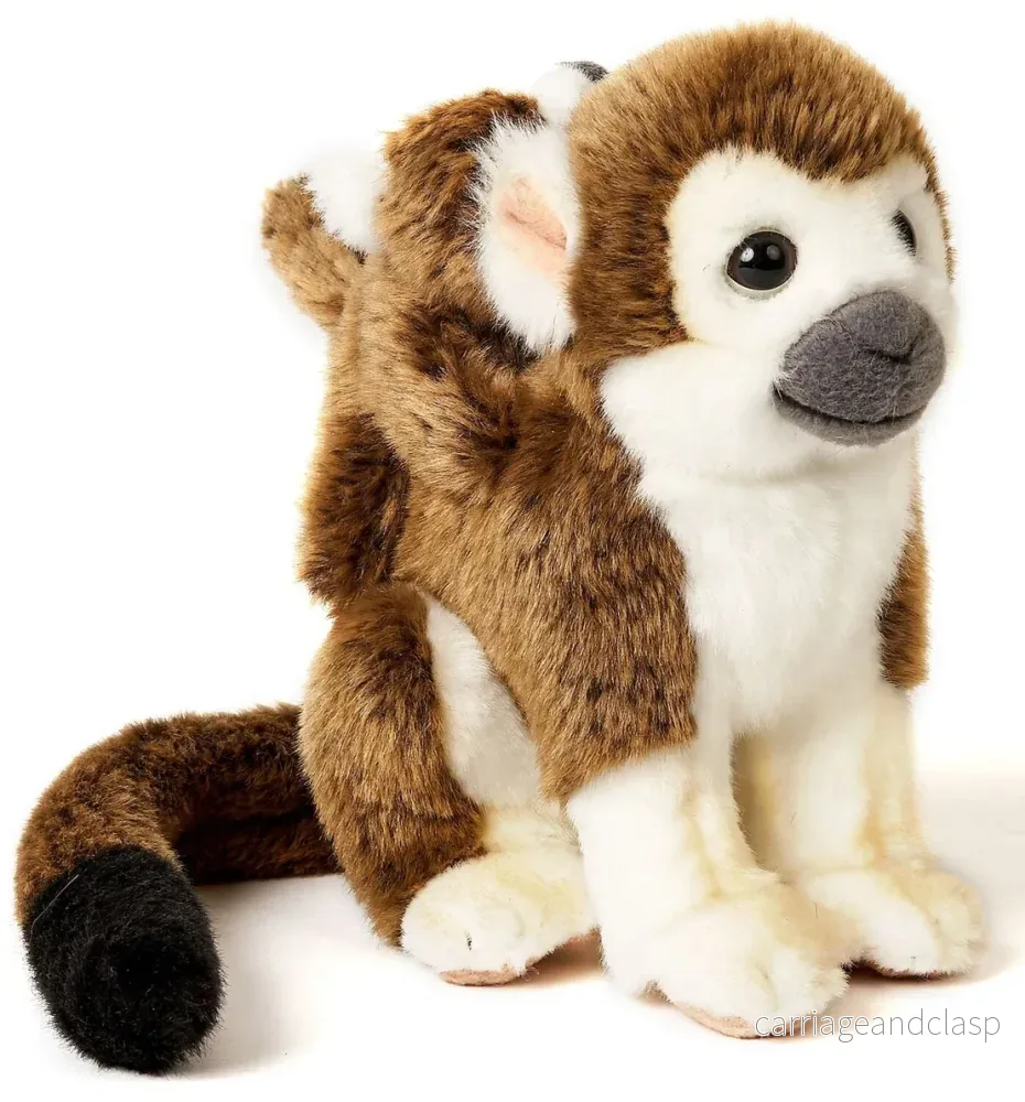 Uni Toys - Ekorrapa med unge Gosedjur
