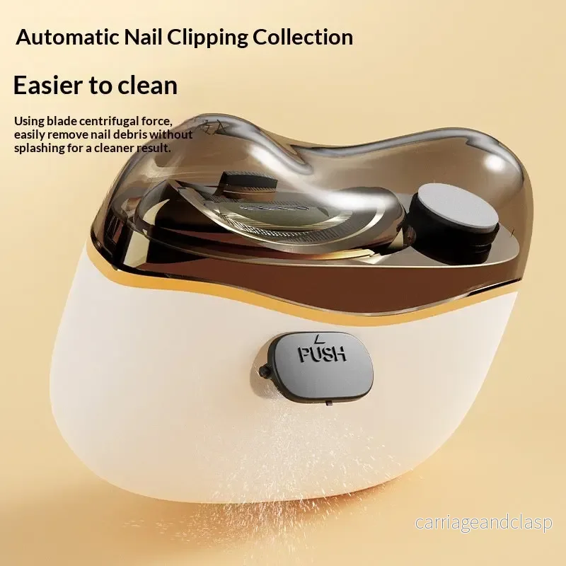 SmartClip™ – Elektrisk Nagelklippare med Automatisk Nagelfil - Bild 2