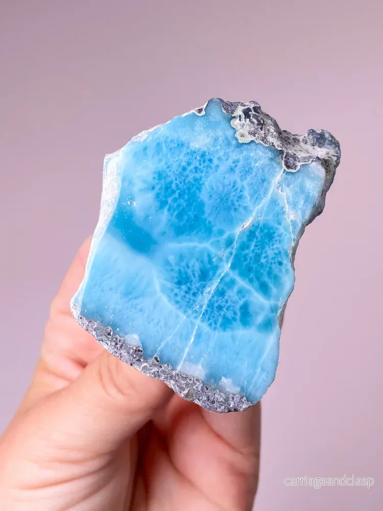 Larimar Raw (nr 39) Exklusiv kvalitet