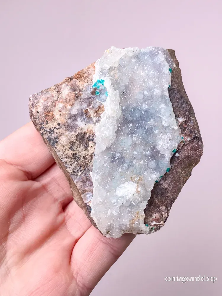 Druzy-dioptas (nr 10) - Bild 2