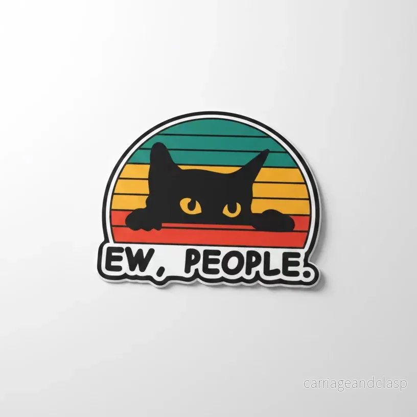 Klistermärke ”Ew, People.” Klistermärke ”Ew, People.”