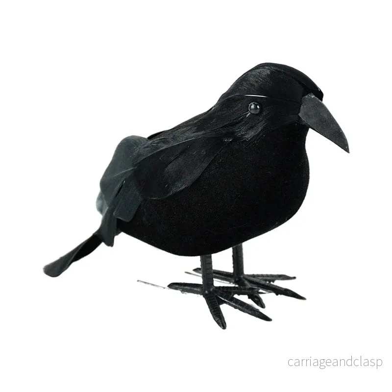 Black Crow Halloween Hem Dekor | Veska