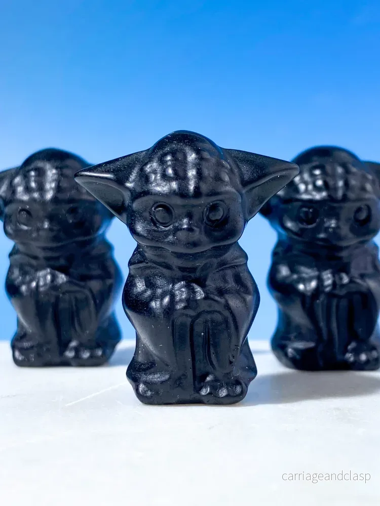 Obsidian Yoda (Mini) - Bild 2